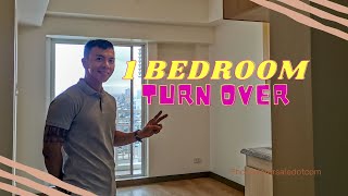 FINALLY SPACIOUS 1 BEDROOM ACTUAL turn over by DMCI Homes [upl. by Abehsat]