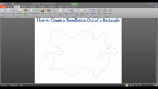 How to Create a Tessellation Out of a Rectangle [upl. by Zap533]