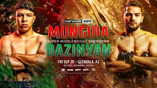 WAW BOXING LIVE MUNGUIA vs BAZINYAN [upl. by Eiwoh]