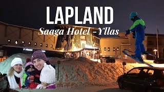 Family Vacation ¦¦ Lapland  Saaga Hotel Yllas ¦¦ Ice Hotel [upl. by Thorman719]