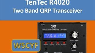 Ten Tec R4020 QRP CW Review [upl. by Rotce]