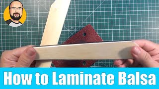 Fiberglass laminated balsa wood at home [upl. by Henig648]