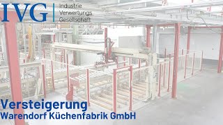 Versteigerung Warendorf Küchenfabrik GmbH I IVG [upl. by Mendelson]