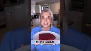 Air Fryer Flank Steak airfryer airfryerrecipes flanksteak airfryercooking airfryersteak [upl. by Rye]