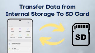 How Transfer Files From Internal Storage To SD Card on Android [upl. by Wertheimer57]