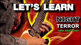 Guitarist tries to learn that Night Terror solo  DREAM THEATER [upl. by Onitsuaf]