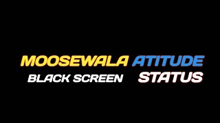 GOAT Sidhu Moosewala black screen status sidhumoosewala sidhustatus thugsense [upl. by Avrom]