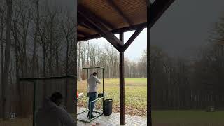 Sport clay pigeon shooting [upl. by Baldridge]