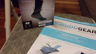 Wudu Gear Waterproof Wudhu Socks by DexShell UNBOXINGREVIEW [upl. by Amla959]