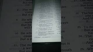 Proverbs 10 pt1 god proverbs readthebible jesusislord helives praisehim jesuslovesyou [upl. by Rifkin]