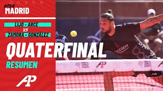 Highlights LIJÓ  ARCE vs ZAMORA  GONZÁLEZ  Quarterfinals Madrid Open 2024 [upl. by Adna]