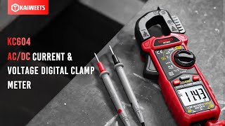 KAIWEETS KC604 Digital Clamp Meter An Excellent Tool for Any DIY ElectricianProject Person [upl. by Zoba]