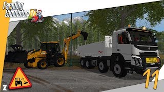 🚜 Farming Simulator 17 🎍 Entretien communal 11 Curage de fossés [upl. by Torrlow3]