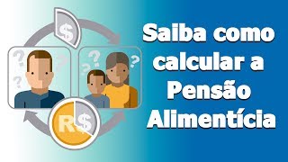 Como calcular a Pensão Alimentícia [upl. by Morocco]