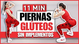 PIERNAS TONIFICADAS Y GLÚTEOS GRANDES  RUTINA DE EJERCICIOS EN CASA SIN PESAS  NatyGlossGym [upl. by Kaltman377]