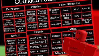 Roblox require script showcase c00lkid Gui [upl. by Esinel]