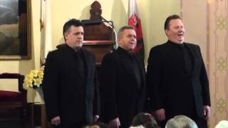 The Three Welsh Tenors sing in the Old Welsh Chapel in Delta PA [upl. by Corabella]