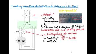 Einstellung eines Motorschutzschalters bei Motoren mit Stern  Dreieck  Start [upl. by Greysun422]