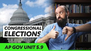 Congressional ELECTIONS AP Gov Review Unit 5 Topic 9 59 [upl. by Temirf]