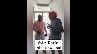 Vybz Kartel interview Isat Buchanan gazanation dancehallartist vybezkartel [upl. by Etnauq824]