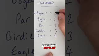 Stableford Golf Scoring Explained [upl. by Aznerol]