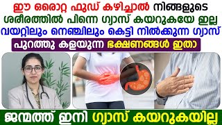 ഈ ഒരൊറ്റ ഫുഡ് കഴിച്ചാൽ ശരീരത്തിൽ പിന്നെ ഗ്യാസ് കയറുകയേ ഇല്ലGasTrouble MalayalamDr Sreya S Madhavan [upl. by Rothwell324]