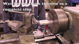 Basic Turning on a Manual Lathe [upl. by Divaj794]