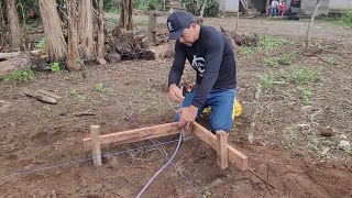 Inicio de obra Casa 10 m x 8 m Escuadra niveles cimentacion instalaciones y piso Video 1 🏡 [upl. by Esirahc]