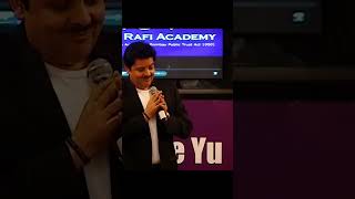 Udit Narayan shares his first experience with Mohammad Rafi [upl. by Lledo]