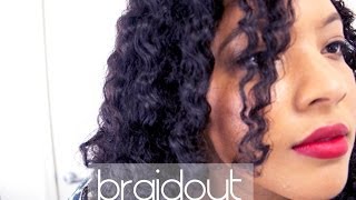 Transitioning Hair  The PERFECT BraidOut [upl. by Hilbert188]