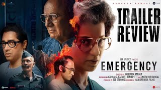 EMERGENCY Trailer REVIEW In Hindi [upl. by Renell]