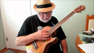 THE BARITONE UKULELE  Lesson One by UKULELE MIKE LYNCH [upl. by Assiluy9]