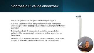 Video 16 Validiteit en Betrouwbaarheid [upl. by Rodrigo]