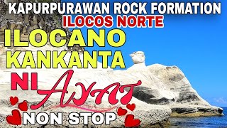 Kapurpurawan Rock Formation Ilocos NorteILOCANO KANKANTA NI AYAT NON STOPmrsmapalad [upl. by Peria]