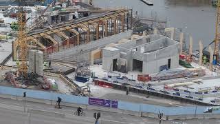 Stockholm Projekt Slussen April 2024 UHD 4K Del 46 [upl. by Lyrahs]