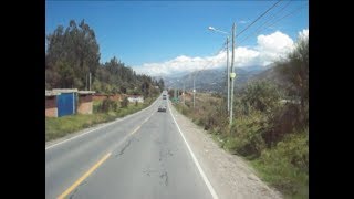 Ruta HUARAZ  YUNGAY  CARAZ Callejón de Huaylas 70 Km  Peru [upl. by Terrab]