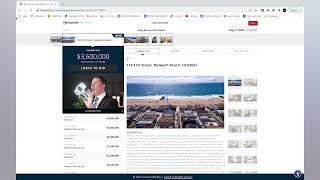 114th 41st Street Newport Beach  Harcourts Auctions [upl. by Naillil]