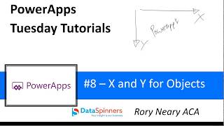 PowerApps Tuesday Tutorials 8 X and Y for Objects [upl. by Annauj277]