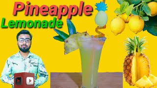 Pineapple Lemonade Easily MakeTaste Deeply How to make Pineapple Lemonade [upl. by Lonnie]