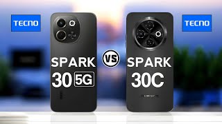 Tecno Spark 30 5G Vs Tecno Spark 30C Trakontech [upl. by Paola]