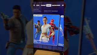 Rise of skywalker pack Fortnite is absolutely Bazerk yayay [upl. by Lletram]