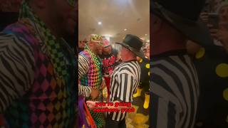 Macho Men interrupted by Earl Hebner themachoverse wwe machoman aew wrestlecon nyc cosplay [upl. by Anielram]