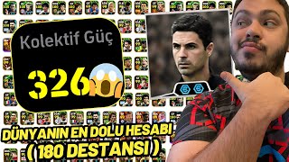 DÜNYANIN EN DOLU HESABI 180 DESTANSI  EFOOTBALL 2025 MOBİLE [upl. by Sillyhp7]