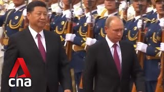 China willing to make efforts with Russia to assume role of quotgreat powersquot Xi [upl. by Ahsratal]