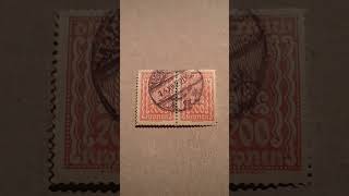 200 KRONEN 1922g OSTEREICH stamp stamps austria [upl. by Folsom]