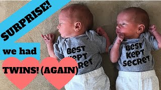 Best TWIN SURPRISE Ever We Had Twins AGAIN [upl. by Ita]