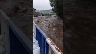 Tschechien Hochwasser kommt alles noch an in die Elbe und nach Dresden 14924 hochwasser elbe [upl. by Gilda]