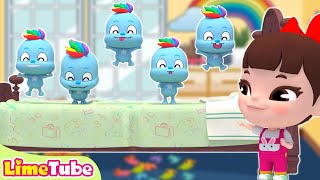 Five Little Monkeys Jumping On The Bed  Nursery Rhymes Song for kids [upl. by Deerdre]