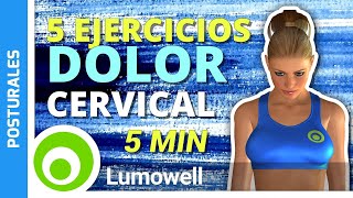 5 Ejercicios para Aliviar el Dolor Cervical [upl. by Rivy]