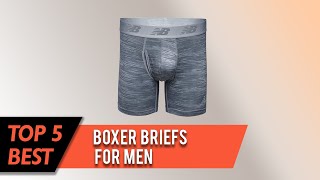 Top 5 Best Boxer Briefs for Men Review in 2023 [upl. by Refinnaj209]